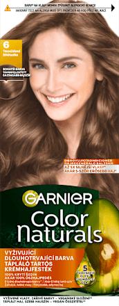 barva na vlasy 6 tmavá blond GARNIER Color naturals
