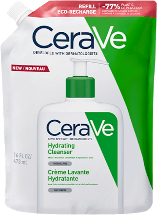 hydratační čisticí gel, náhradní náplň CeraVe