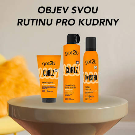 tužidlo na vlasy Twisted Curly got2b