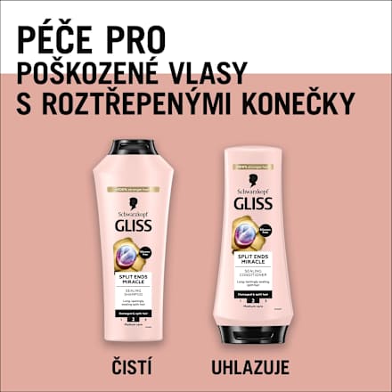 kondicionér na vlasy Split Ends Miracle Schwarzkopf GLISS