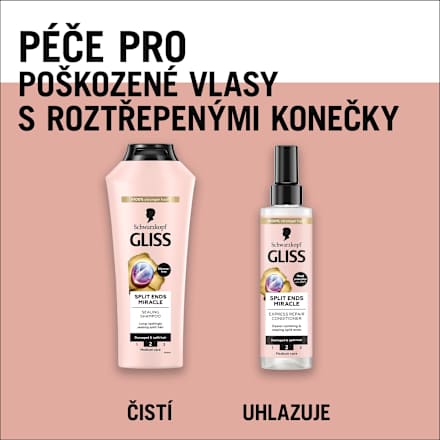 kondicionér na vlasy Express Repair Split Ends Miracle Schwarzkopf GLISS