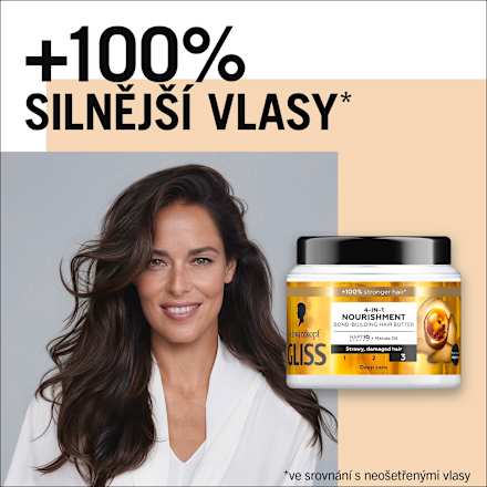 maska na vlasy 4 v 1 Nourishment Schwarzkopf GLISS
