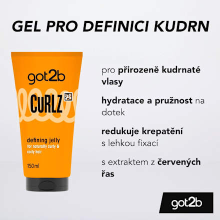 gel definující vlny Curlz got2b