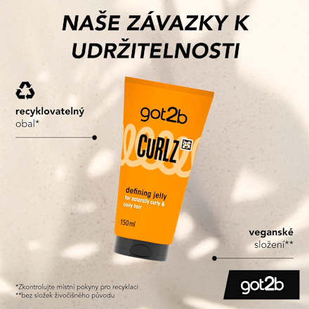 gel definující vlny Curlz got2b