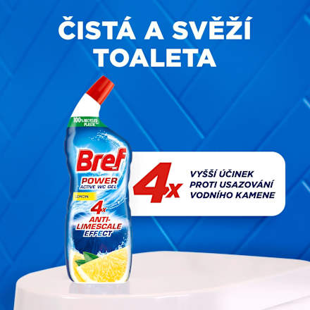 WC gel Power Aktiv Lemon Bref