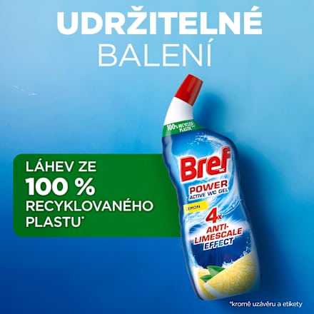 WC gel Power Aktiv Lemon Bref
