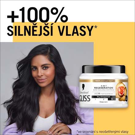 maska na vlasy 4 v 1 Regeneration Schwarzkopf GLISS