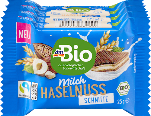 Milch-Haselnuss-Schnitte dmBio