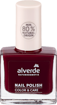 Lak na nechty Color & Care 300 Red Temptation alverde NATURKOSMETIK