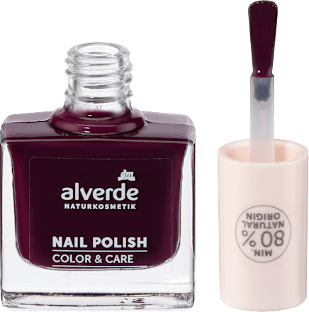 Lak na nechty Color & Care - 310 Midnight Dream alverde NATURKOSMETIK