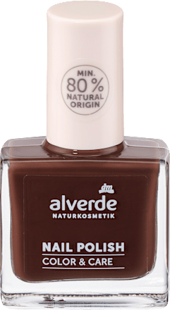 Nagellack Color & Care 280 Chocaholic alverde NATURKOSMETIK