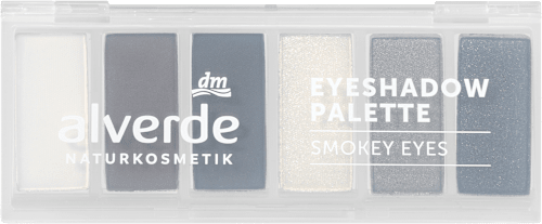 Lidschatten Palette 10 Smokey Eyes alverde NATURKOSMETIK