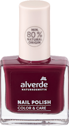 Lac de unghii Color & Care 290 Merry Berry alverde NATURKOSMETIK