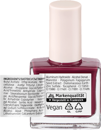 Lak na nechty Color & Care 290 Merry Berry alverde NATURKOSMETIK