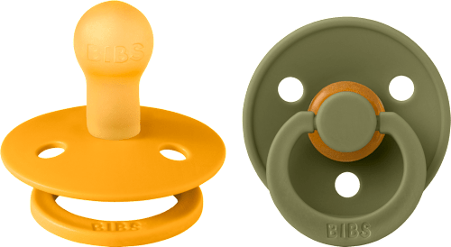 Colour noční dudlík z přírodního kaučuku, 0-6 měsíců BIBS