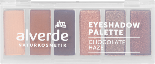 Lidschatten Palette 20 Chocolate Haze alverde NATURKOSMETIK