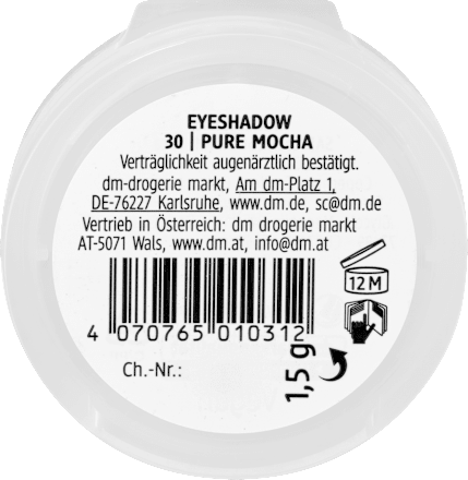 Lidschatten Mono Matte 30 Pure Mocha alverde NATURKOSMETIK