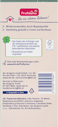 Wabenanhänger aus Papier (75-80 mm) Profissimo