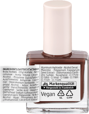 Nagellack Color & Care 280 Chocaholic alverde NATURKOSMETIK