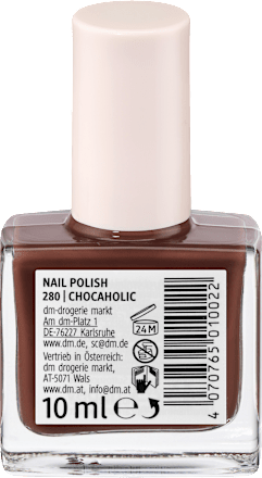 Nagellack Color & Care 280 Chocaholic alverde NATURKOSMETIK