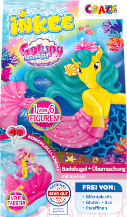Kinder Badezusatz Badebombe Galupy Mermaid CRAZE