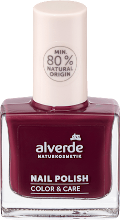 Nagellack Color & Care 290 Merry Berry alverde NATURKOSMETIK