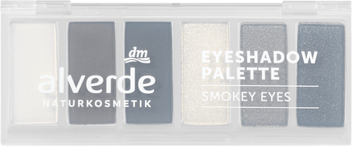 Lidschatten Palette 10 Smokey Eyes alverde NATURKOSMETIK