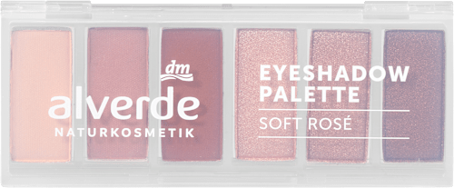 Lidschatten Palette 40 Soft Rosé alverde NATURKOSMETIK
