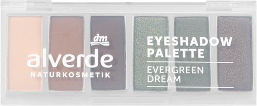 Lidschatten Palette 50 Evergreen Dream alverde NATURKOSMETIK