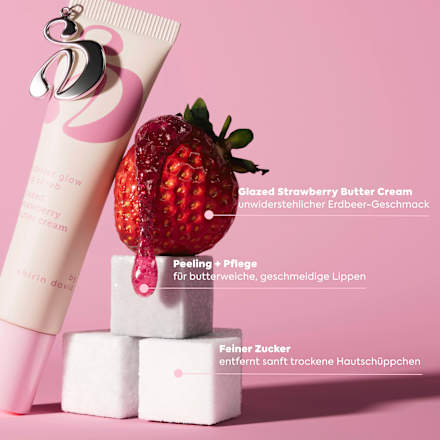 Lip Scrub Strawberry SHIRIN BEAUTY