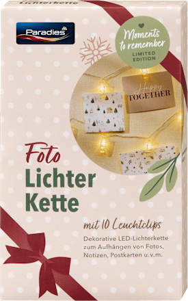 Foto Lichterkette Paradies
