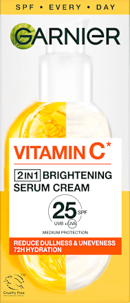 Brightening 2u1 serum krema za lice SPF 25 - Vitamin C GARNIER SKIN NATURALS