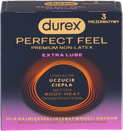 Kondómy Perfect Feel Extra Lube durex