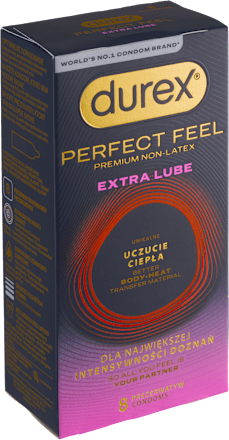 Kondómy Perfect Feel Extra Lube durex