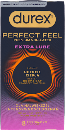 Kondómy Perfect Feel Extra Lube durex
