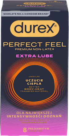 Kondómy Perfect Feel Extra Lube durex