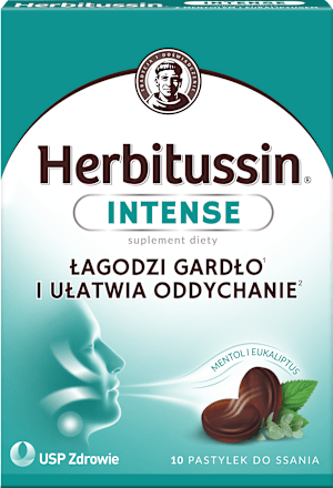 Pastylki do ssania Intense Herbitussin