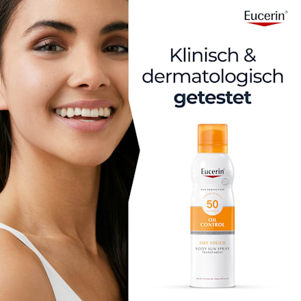 Eucerin Sun Protection Oil Control Dry Touch Body Sun Spray LSF 50 Eucerin