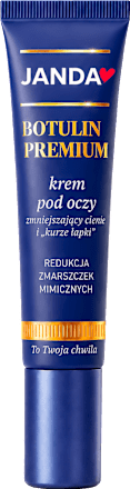 Krem pod oczy zmniejszający cienie i "kurze łapki" Botulin Premium JANDA