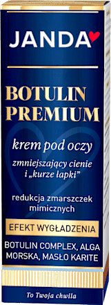 Krem pod oczy zmniejszający cienie i "kurze łapki" Botulin Premium JANDA