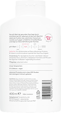 Duschgel Vital Dusch- & Schaumbad sebamed