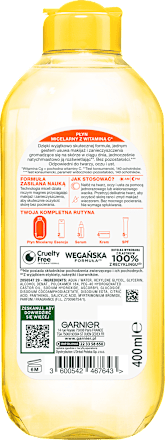 Płyn micelarny z vitaminą C GARNIER