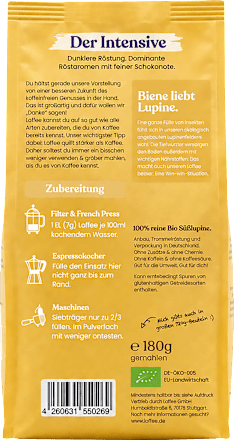 Lupinenkaffee, Der Intensive, gemahlen Loffee