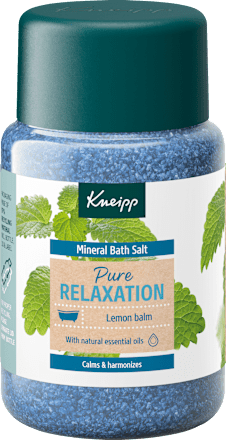 Kryształki do kapieli z soli mineralnej Pure Relaxation Kneipp