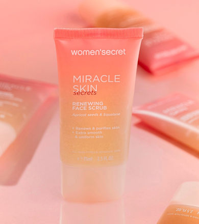 Bőrmegújító arcradír MIRACLE SKIN secrets Renewing Face Scrub women'secret