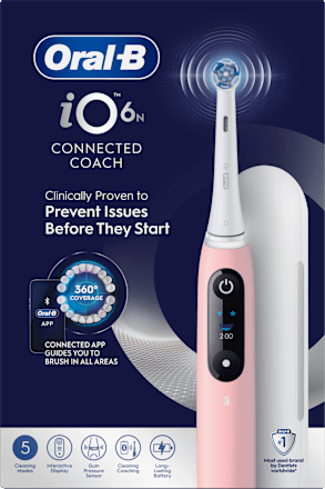 Elektromos fogkefe iO6 Pink Oral-B