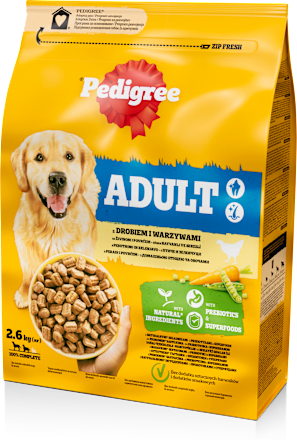Suha hrana za odrasle pse Adult Pedigree
