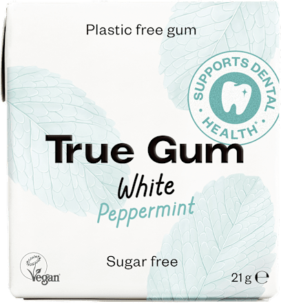 Žvakaće gume True Gum White – Pepermint True Gum