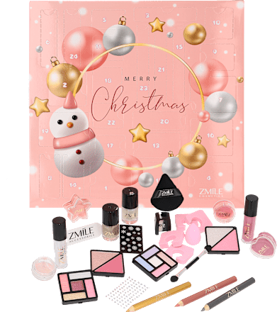 Adventski kalendar Merry Christmas ZMILE COSMETICS