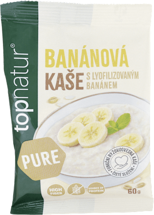 Instantná kaša Pure banánová topnatur